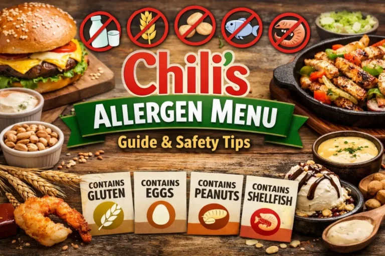 Chili’s Allergen Menu