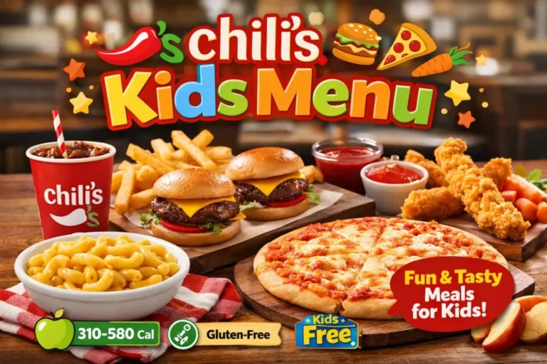 Chili’s Kids Menu