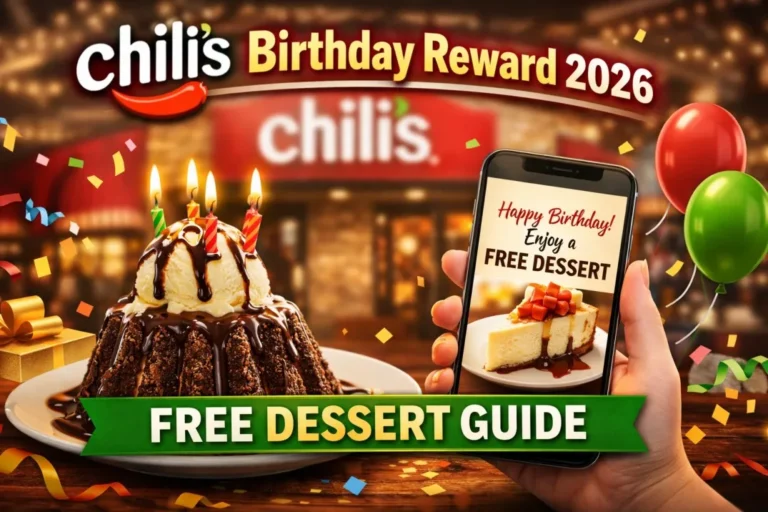 Chili’s birthday reward
