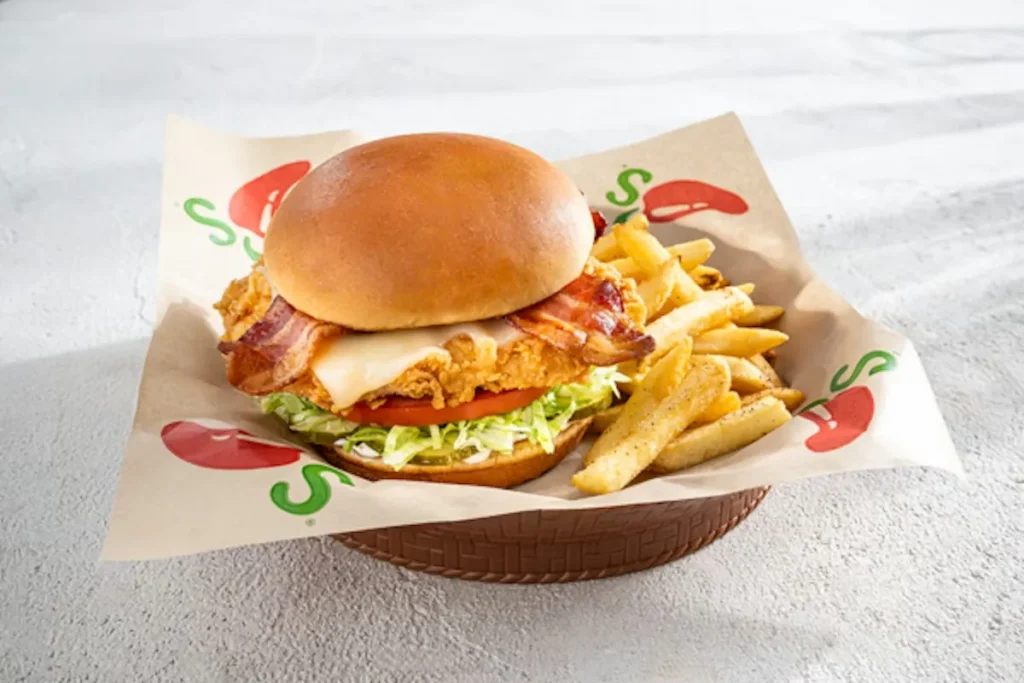 Deluxe Big Crispy Chicken Sandwich