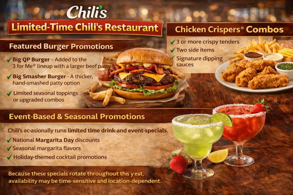 Chili’s Restaurant Specials